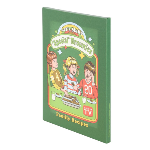 19x25cm Let's Make Brownies Canvas Plaque by Steven Rhodes image 1