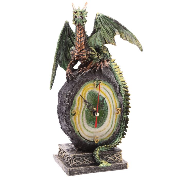 Crystal Geode Dark Legends Dragon Clock image 4