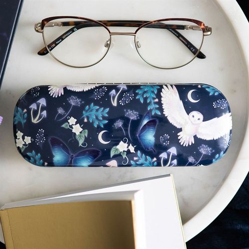 Night Flight Owl Print Glasses Case image 3