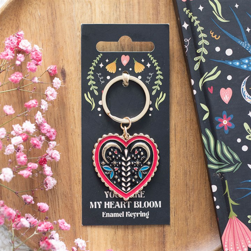 Folk Heart Keyring image 4