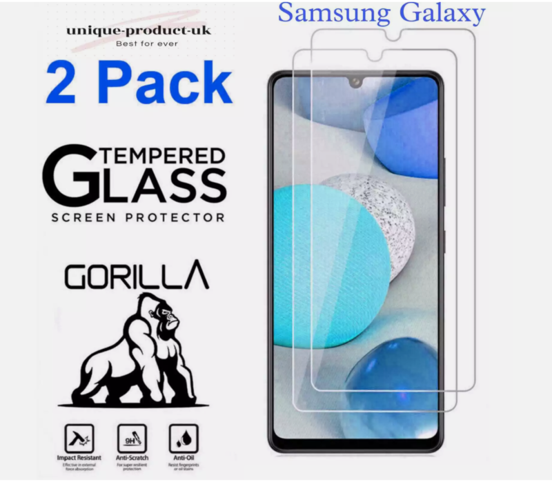 2X Tempered Glass Screen Protector For Samsung image 4