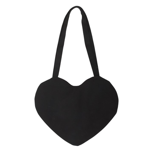 Burning Heart Satin Tote Bag image 3