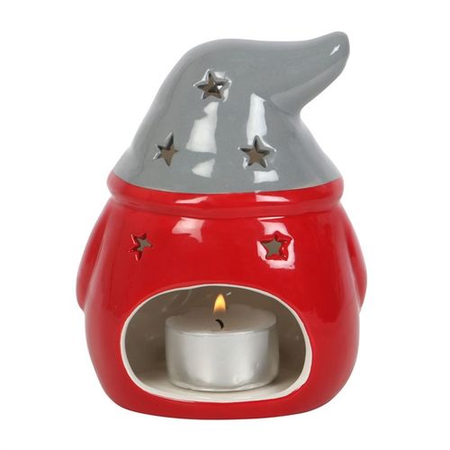 Red and Grey Gonk Tealight Holder image 2