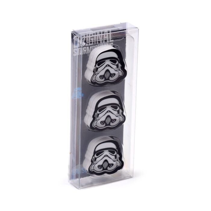 Eraser 3 Piece Set - The Original Stormtrooper image 0