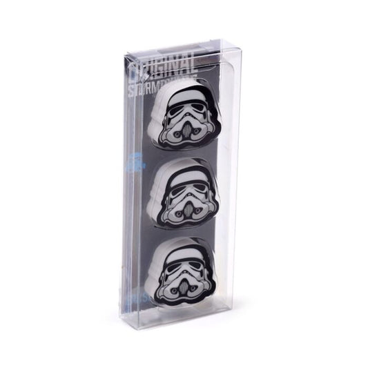 Eraser 3 Piece Set - The Original Stormtrooper image 0