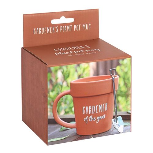 Gardener of the Year Pot Mug and Shovel Spoon image 2