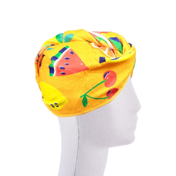 Hair Wrap Towel - Summer Fruits image 1