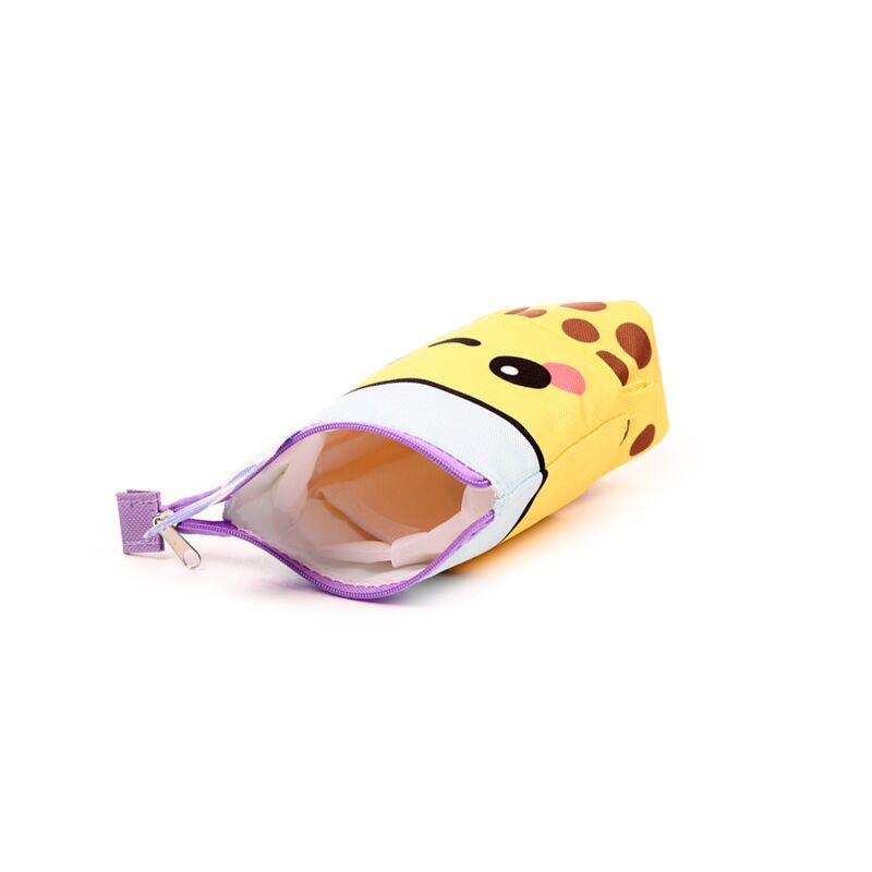 Canvas Pop Up Pencil Case - Foodiemals Boba the Bubble Tea image 2