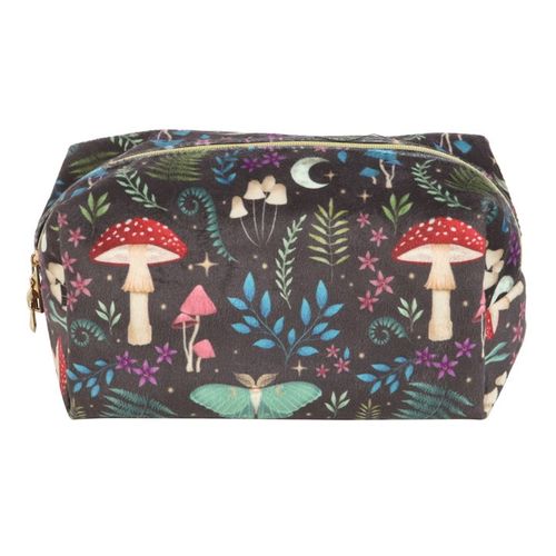 Dark Forest Print Makeup Bag image 3