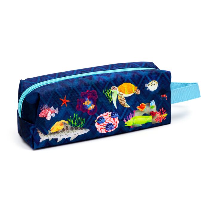 Oxford Cloth Pencil Case - Marine Kingdom image 3