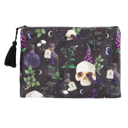 Venom & Vines Print Makeup Bag image 3