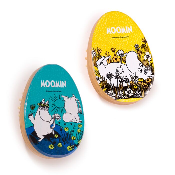 Bamboo Shaped Hair Brush - Moomin image 2
