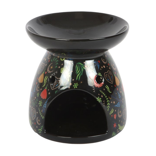 Midnight Bloom Print Oil Burner image 2