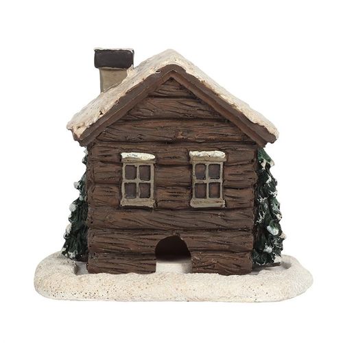 Log Cabin Incense Cone Burner image 2