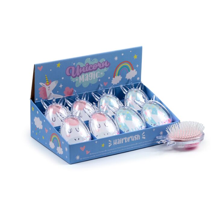 Glitter Shaped Hair Brush - Unicorn Magic image 3