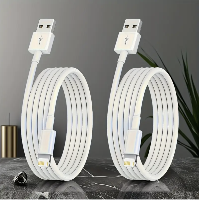 Lightning to USB-A Charging Cable – Fast Charging & Data Sync for iPhone, iPad, iPod image 3