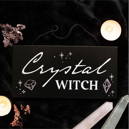Crystal Witch Hanging Sign image 3