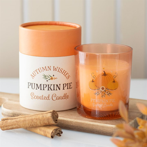 Autumn Wishes Pumpkin Pie Candle image 3