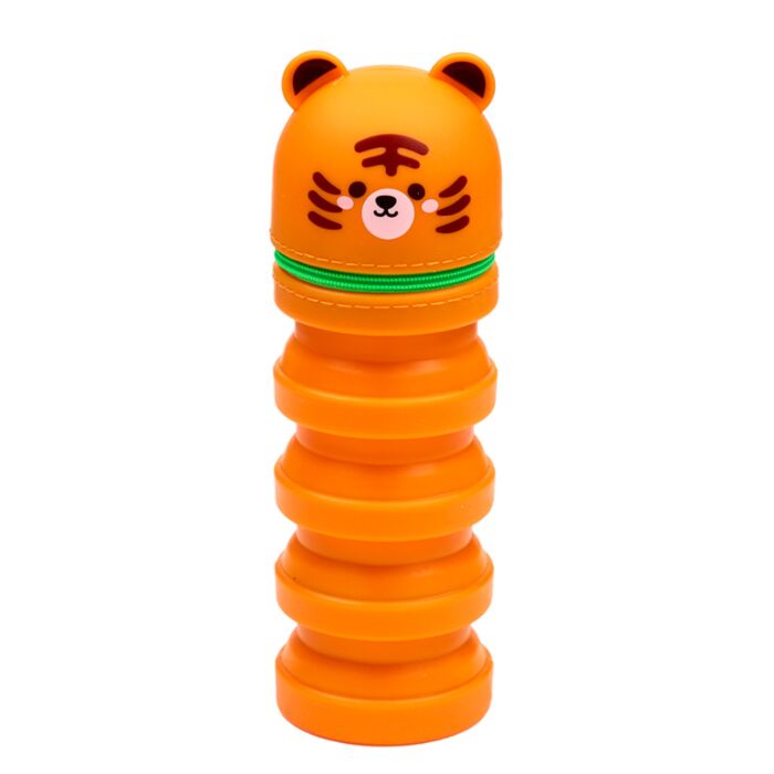 Silicone Pencil Case - Adoramals Tiger image 0