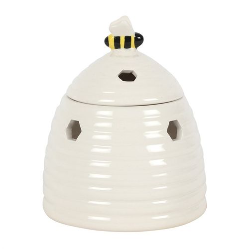 White Beehive Oil Burner image 3