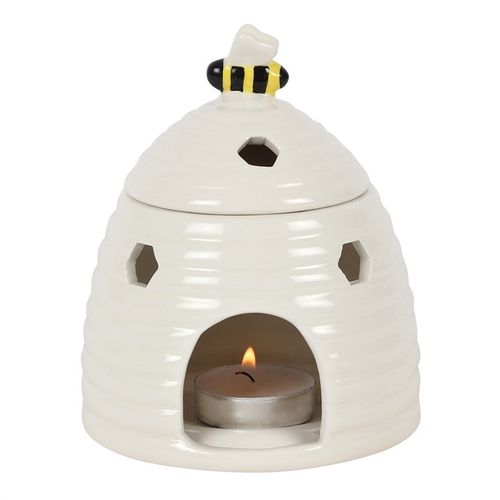 White Beehive Oil Burner image 4