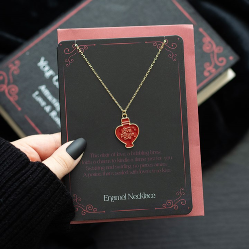 Love Potion Enamel Necklace Card image 4