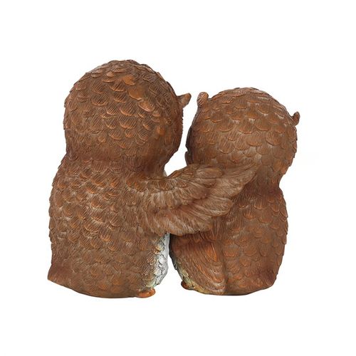 Birds of a Feather Owl Couple Ornament image 2