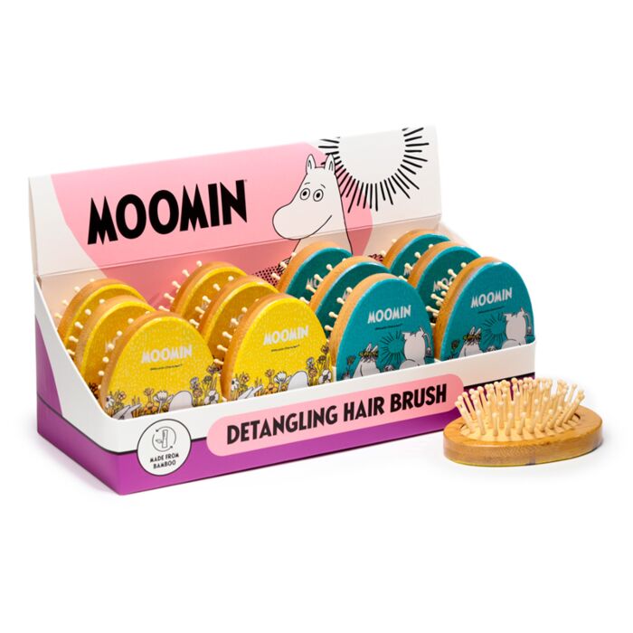 Bamboo Shaped Hair Brush - Moomin image 3