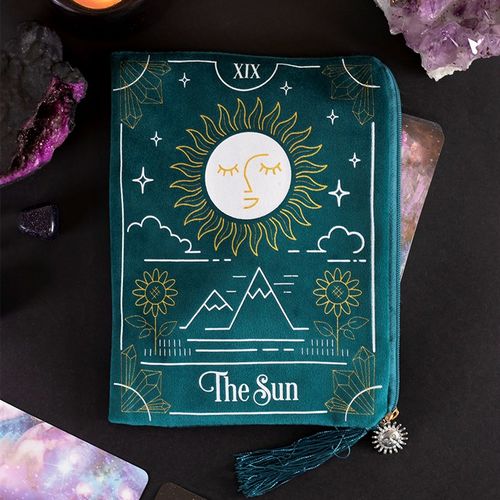 The Sun Tarot Card Zippered Bag image 1