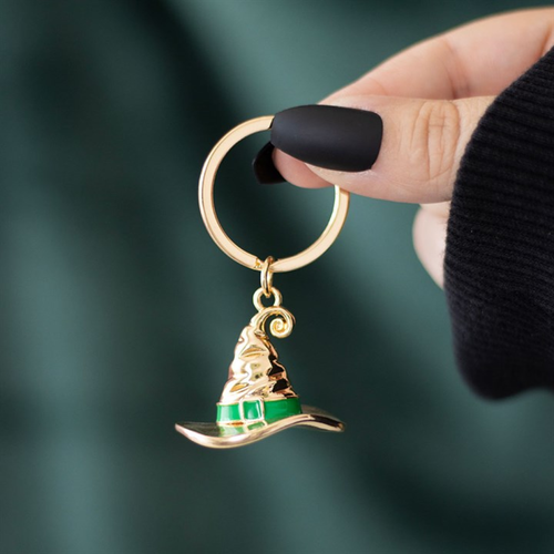 Bad Witch Alloy Witch Hat Keyring image 0