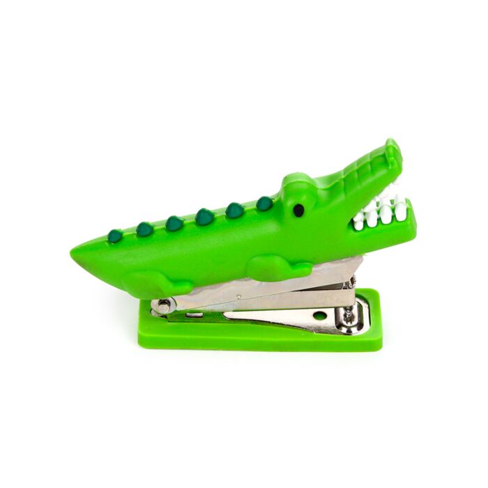Mini Shaped Stapler - Crocodile image 1