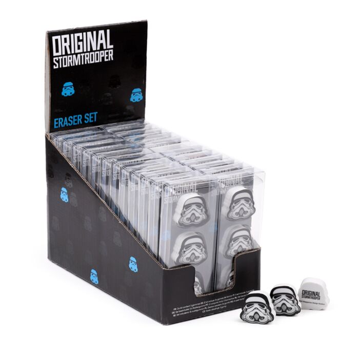 Eraser 3 Piece Set - The Original Stormtrooper image 3