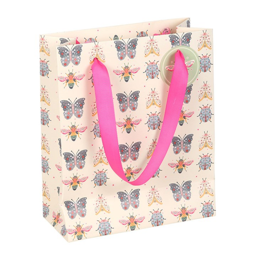 23cm Medium Floral Bug Print Gift Bag image 2