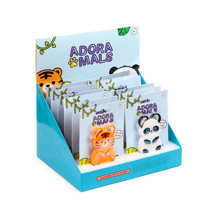 Adoramals Kids Scissors in Magnetic Holder image 2