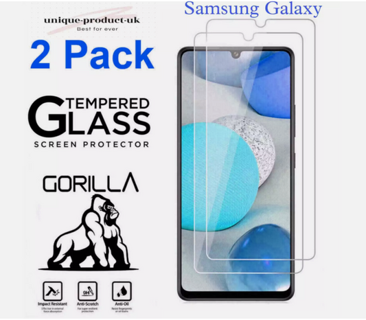 2X Tempered Glass Screen Protector For Samsung image 0