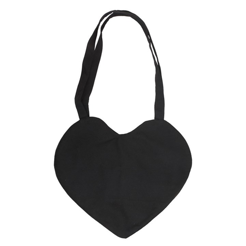 Spiderweb Heart Satin Tote Bag image 2