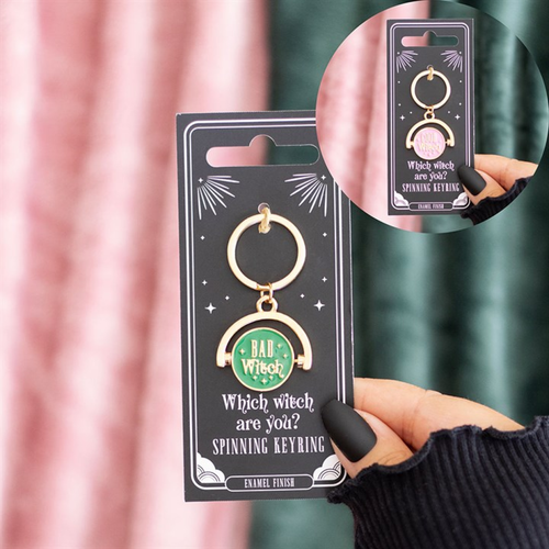 Which Witch Are You Spinning Keyring image 3