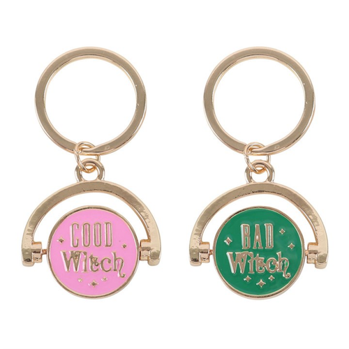 Which Witch Are You Spinning Keyring image 1