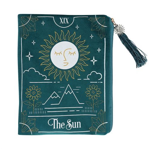 The Sun Tarot Card Zippered Bag image 0