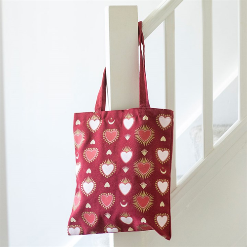 Sacred Heart Print Tote Bag image 0