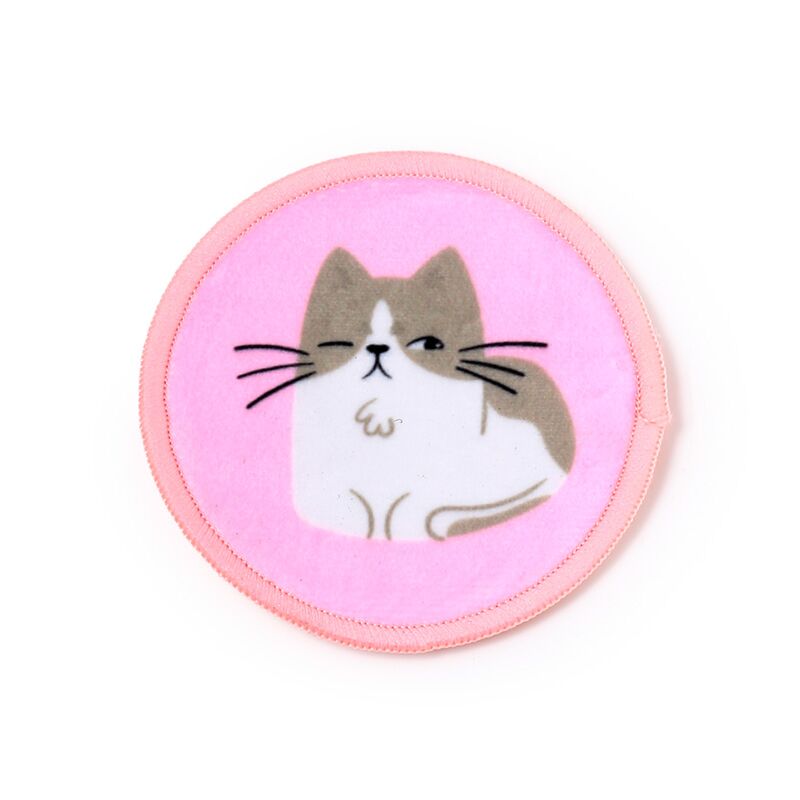 Reusable Cleansing Pads Set of 6 - Beans & Co Cats image 1