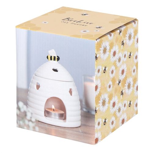 White Beehive Oil Burner image 2
