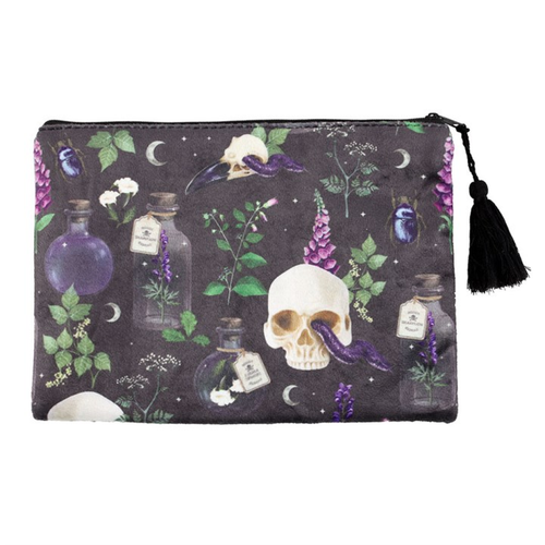 Venom & Vines Print Makeup Bag image 2