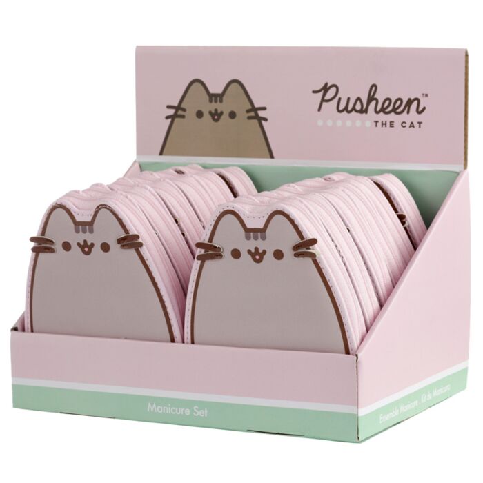 5 Piece Zip Up Shaped Manicure Set - Pusheen the Cat image 2