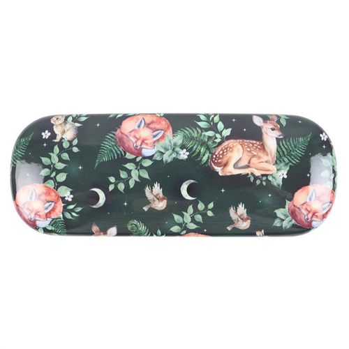Fawn and Friends Forest Print Glasses Case image 2
