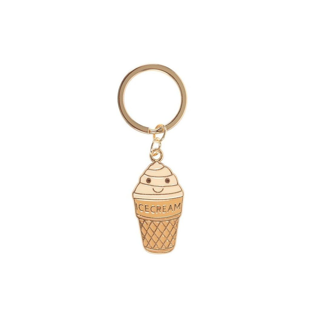 Ice Cream Cone Keyring image 1