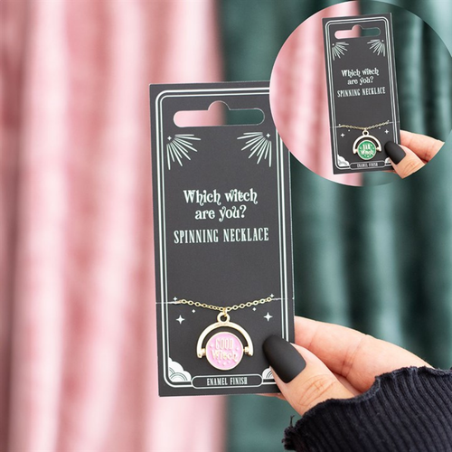 Which Witch Are You Spinning Necklace image 0