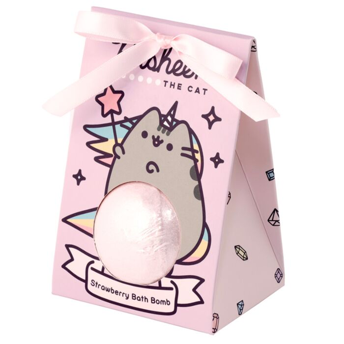 Handmade Bath Bomb in Gift Box - Pusheen the Cat image 2