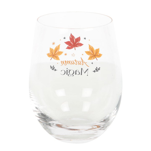 Autumn Magic Stemless Glass image 1
