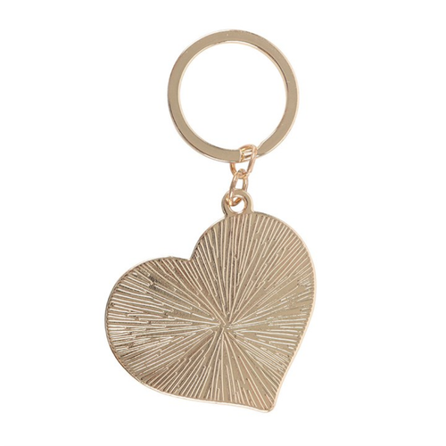 Checkerboard Heart Keyring image 2
